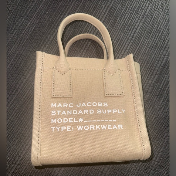 Marc Jacobs || NWT || Workwear Small Canvas Tote w/ Strap - Picture 12 of 14